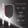 image:imageJOOLA AgassiGRAF Champion Set with Pickleball Paddles Balls amp Sling Bag  Sandblasted Pickleball Racket  Agassi Shape with Extended Sweet Spot  UPAA Certified  USAP Approved  NFC Chip EnabledSingle  16mm Carbon  GRAF Pro