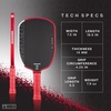 image:imageJOOLA AgassiGRAF Champion Set with Pickleball Paddles Balls amp Sling Bag  Sandblasted Pickleball Racket  Agassi Shape with Extended Sweet Spot  UPAA Certified  USAP Approved  NFC Chip EnabledSingle  14mm Carbon  Agassi Pro