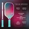 image:imageJOOLA Astral Perseus Pickleball Paddle  Beginner Friendly Lightweight Paddle Carbon Fiber Sandblasted Surface for Spin amp Control MoistureWicking Grip USA Pickleball Approved NFC Chip Enabled
