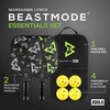 image:imageJOOLA Beastmode by Marshawn Lynch or Essentials Pickleball Paddle with Reinforced Fiberglass Surface and Honeycomb Polypropylene Core  Includes 2 Rackets 4 Balls and Storage Carry BagBesastmode Set