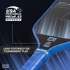 image:imageJOOLA Ben Johns CAS 16mm Carbon Fiber Pickleball Paddle  CAS Surface Tech  Control amp Power Paddle  USAP Approved  Aero Curve  FeelTec Pure Grip  NFC ChipAzure Blue
