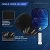 image:imageJOOLA Ben Johns CAS 16mm Carbon Fiber Pickleball Paddle  CAS Surface Tech  Control amp Power Paddle  USAP Approved  Aero Curve  FeelTec Pure Grip  NFC ChipBlue with Cover