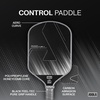 image:imageJOOLA Ben Johns CAS 16mm Carbon Fiber Pickleball Paddle  CAS Surface Tech  Control amp Power Paddle  USAP Approved  Aero Curve  FeelTec Pure Grip  NFC ChipShadow Gray