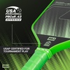 image:imageJOOLA Ben Johns CAS 16mm Carbon Fiber Pickleball Paddle  CAS Surface Tech  Control amp Power Paddle  USAP Approved  Aero Curve  FeelTec Pure Grip  NFC ChipJolt Green