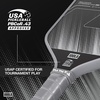 image:imageJOOLA Ben Johns CAS 16mm Carbon Fiber Pickleball Paddle  CAS Surface Tech  Control amp Power Paddle  USAP Approved  Aero Curve  FeelTec Pure Grip  NFC ChipShadow Gray