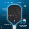 image:imageJOOLA Ben Johns Hyperion CFS Pickleball Paddle  Carbon Surface with High Grit amp Spin Elongated Handle USAPA Approved Ben Johns PaddleCrisp Blue