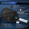 image:imageJOOLA Ben Johns Hyperion CFS Pickleball Paddle  Carbon Surface with High Grit amp Spin Elongated Handle USAPA Approved Ben Johns PaddleOriginal  Plus Cover