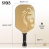 image:imageJOOLA Ben Johns Hyperion Pickleball Paddle  Select Raw Carbon Surface or Carbon Abrasion Surface for Increased Power and Spin  Elongated Grip Handle  Carbon Fiber Pickleball Paddle  USAP ApprovedMagnus  CAS  14mm