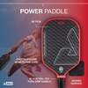 image:imageJOOLA Double Vision 16mm Pickleball Paddle  Signature and Standard Shape  Aramid Surface for Softer Responsive Touch  SK Film for Reduce Vibration  USAP Approved  NFC Chip EnabledBlaze Red