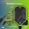 image:imageJOOLA Double Vision 16mm Pickleball Paddle  Signature and Standard Shape  Aramid Surface for Softer Responsive Touch  SK Film for Reduce Vibration  USAP Approved  NFC Chip EnabledSurge Green