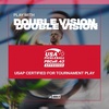 image:imageJOOLA Double Vision 16mm Pickleball Paddle  Signature and Standard Shape  Aramid Surface for Softer Responsive Touch  SK Film for Reduce Vibration  USAP Approved  NFC Chip EnabledBlaze Red