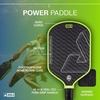 image:imageJOOLA Double Vision 16mm Pickleball Paddle  Signature and Standard Shape  Aramid Surface for Softer Responsive Touch  SK Film for Reduce Vibration  USAP Approved  NFC Chip EnabledSurge Green