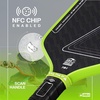 image:imageJOOLA Double Vision 16mm Pickleball Paddle  Signature and Standard Shape  Aramid Surface for Softer Responsive Touch  SK Film for Reduce Vibration  USAP Approved  NFC Chip EnabledSurge Green