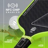 image:imageJOOLA Double Vision 16mm Pickleball Paddle  Signature and Standard Shape  Aramid Surface for Softer Responsive Touch  SK Film for Reduce Vibration  USAP Approved  NFC Chip EnabledSurge Green