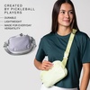 image:imageJOOLA Everyday Belt Bag  Compact Pickleball Crossbody Fanny Pack Fits 2 Balls amp Essentials  Lightweight amp HandsFreeGravity Gray