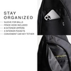 image:imageJOOLA Everyday Sling Bag  Lightweight Pickleball Backpack Holds 2 Paddles  Crossbody Bag with Bottle Pocket amp CarabinerBlack