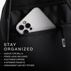 image:imageJOOLA Everyday Sling Bag  Lightweight Pickleball Backpack Holds 2 Paddles  Crossbody Bag with Bottle Pocket amp CarabinerGravity Gray