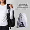 image:imageJOOLA Everyday Sling Bag  Lightweight Pickleball Backpack Holds 2 Paddles  Crossbody Bag with Bottle Pocket amp CarabinerGravity Gray