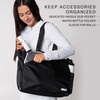 image:imageJOOLA Everyday Tote Bag  Pickleball Tote with Paddle Pocket Laptop Sleeve amp Ventilated Shoe Compartment  BlackWhiteLatteLatte