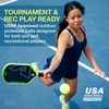 image:imageJOOLA HC40 Hardcourt Pickleball Balls with Storage Tube  USAP Approved Balls for Tournament Play  Durable Pickleballs for Indoor Play amp Outdoor Courts12 Pack