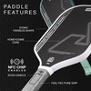 image:imageJOOLA Heat Vision Pickleball Paddles Set of 2  Includes 2 Pickleball Paddles 4 Balls amp Sling Bag  Lightweight USAPA Approved Carbon Fiber Paddle HeatPressed Handle for Extra Stability NFC Chip