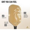 image:imageJOOLA Magnus CAS 14mm Pickleball Paddle  Gold Tyson McGuffin Lion Paddle  Edgeless Design amp Short Handle  Lightweight Double Frame Carbon Fiber Core  Extra Long Length  Carbon Surface Adds Spin