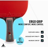 image:imageJOOLA Match Pro Performance Ping Pong Paddles  Ergonomic Grip Handle amp Pro Friction Technology  ITTF Approved  Table Tennis Paddles for Advanced Control amp Speed  Table Tennis Racket  Red