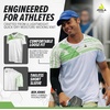 image:imageJOOLA Mens Ben Johns Trigon Pickleball ShirtWhite and Green