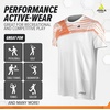 image:imageJOOLA Mens Ben Johns Trigon Pickleball ShirtWhite and Orange