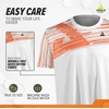 image:imageJOOLA Mens Ben Johns Trigon Pickleball ShirtWhite and Orange