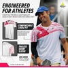 image:imageJOOLA Mens Ben Johns Trigon Pickleball ShirtWhite and Pink