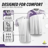 image:imageJOOLA Mens Ben Johns Trigon Pickleball ShirtWhite and Purple