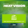 image:imageJOOLA Perseus Heat Vision 16mm Pickleball Paddle  Textured Carbon Fiber Surface for Spin  SK Film for Reduced Vibration  USAP Approved  NFC Chip EnabledCharge Surge Green