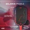 image:imageJOOLA Perseus Heat Vision 16mm Pickleball Paddle  Textured Carbon Fiber Surface for Spin  SK Film for Reduced Vibration  USAP Approved  NFC Chip EnabledIgnite Blaze Red
