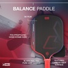 image:imageJOOLA Perseus Heat Vision 16mm Pickleball Paddle  Textured Carbon Fiber Surface for Spin  SK Film for Reduced Vibration  USAP Approved  NFC Chip EnabledIgnite Blaze Red