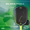 image:imageJOOLA Perseus Heat Vision 16mm Pickleball Paddle  Textured Carbon Fiber Surface for Spin  SK Film for Reduced Vibration  USAP Approved  NFC Chip EnabledCharge Surge Green