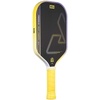 image:imageJOOLA Perseus Heat Vision 16mm Pickleball Paddle  Textured Carbon Fiber Surface for Spin  SK Film for Reduced Vibration  USAP Approved  NFC Chip EnabledFlash Yellow