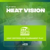 image:imageJOOLA Perseus Heat Vision 16mm Pickleball Paddle  Textured Carbon Fiber Surface for Spin  SK Film for Reduced Vibration  USAP Approved  NFC Chip EnabledCharge Surge Green