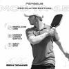 image:imageJOOLA Perseus MOD TA 15 Pro Player Edition Pickleball Paddle  Gen 3 Propulsion Honeycomb Core amp Charged Carbon Surface Technology  Carbon Fiber Pickleball Paddle  More Power amp Spin16mm