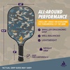 image:imageJOOLA Pickleball Paddle Journey and Seneca  Select Fiberglass or Carbon Fiber Surface  Lightweight Paddles  Control amp Power Rackets for Beginners to Intermediates  USAP Approved  Multiple StylesJourney  Camo 10mm
