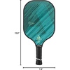 image:imageJOOLA Pickleball Paddle Journey and Seneca  Select Fiberglass or Carbon Fiber Surface  Lightweight Paddles  Control amp Power Rackets for Beginners to Intermediates  USAP Approved  Multiple StylesJourney  Green 10mm