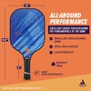 image:imageJOOLA Pickleball Paddle Journey and Seneca  Select Fiberglass or Carbon Fiber Surface  Lightweight Paddles  Control amp Power Rackets for Beginners to Intermediates  USAP Approved  Multiple StylesJourney  Blue 10mm