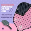 image:imageJOOLA Pickleball Paddle Journey and Seneca  Select Fiberglass or Carbon Fiber Surface  Lightweight Paddles  Control amp Power Rackets for Beginners to Intermediates  USAP Approved  Multiple StylesJourney  Polka Dots 10mm