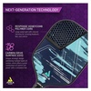 image:imageJOOLA Pickleball Paddle Journey and Seneca  Select Fiberglass or Carbon Fiber Surface  Lightweight Paddles  Control amp Power Rackets for Beginners to Intermediates  USAP Approved  Multiple StylesSeneca  Carbon Surface 16mm