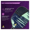image:imageJOOLA Pickleball Paddle Journey and Seneca  Select Fiberglass or Carbon Fiber Surface  Lightweight Paddles  Control amp Power Rackets for Beginners to Intermediates  USAP Approved  Multiple StylesSeneca  Carbon Surface 14mm