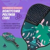 image:imageJOOLA Pickleball Paddle Journey and Seneca  Select Fiberglass or Carbon Fiber Surface  Lightweight Paddles  Control amp Power Rackets for Beginners to Intermediates  USAP Approved  Multiple StylesJourney  Monstera Leaves 10mm