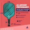 image:imageJOOLA Pickleball Paddle Journey and Seneca  Select Fiberglass or Carbon Fiber Surface  Lightweight Paddles  Control amp Power Rackets for Beginners to Intermediates  USAP Approved  Multiple StylesJourney  Green 10mm