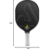 image:imageJOOLA Pickleball Paddles  Textured Carbon Grip Surface for Spin Control amp Power  Select Hyperion Vision or Radius Shapes  Lightweight Durable Rackets  Polypropylene Core  USAP ApprovedRadius  Carbon Surface