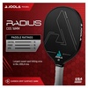 image:imageJOOLA Pickleball Paddles  Textured Carbon Grip Surface for Spin Control amp Power  Select Hyperion Vision or Radius Shapes  Lightweight Durable Rackets  Polypropylene Core  USAP ApprovedRadius  Carbon Surface