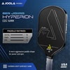 image:imageJOOLA Pickleball Paddles  Textured Carbon Grip Surface for Spin Control amp Power  Select Hyperion Vision or Radius Shapes  Lightweight Durable Rackets  Polypropylene Core  USAP ApprovedHyperion  Carbon Grip Surface